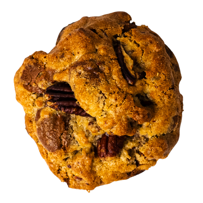 Pecan and Caramel Chocolate Cookie